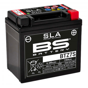 Batterie Moto BS Battery BS Battery BTZ7S SLA Batterie Moto BS Battery BS Battery BTZ7S SLA