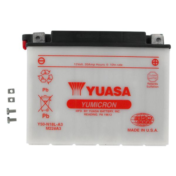 Batterie Moto Yuasa Yuasa Y50N18LA3