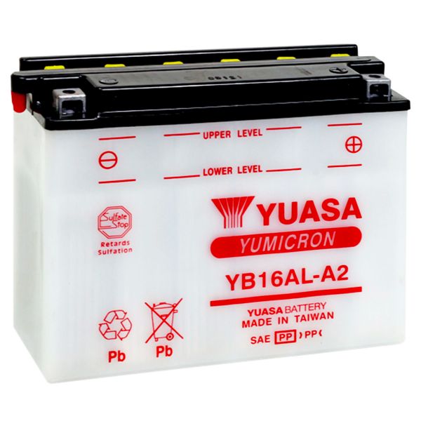 Batterie Moto Yuasa Yuasa YB16ALA2