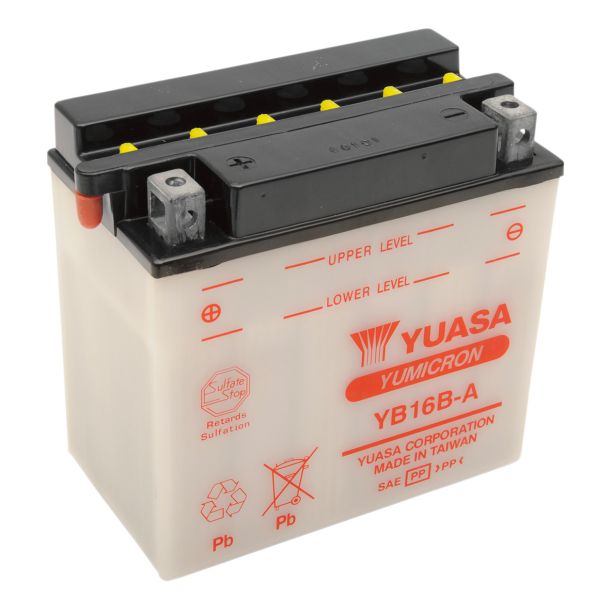 Batterie Moto Yuasa Yuasa YB16BA