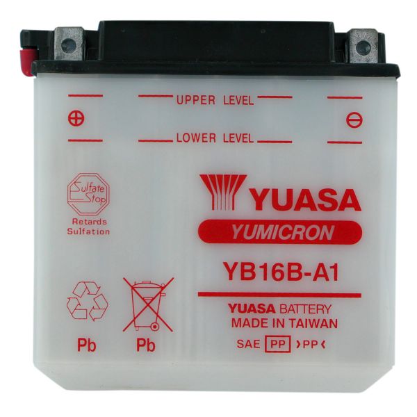 Batterie Moto Yuasa Yuasa YB16BA1