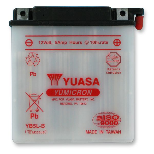 Batterie Moto Yuasa Yuasa YB5LB Batterie Moto Yuasa Yuasa YB5LB