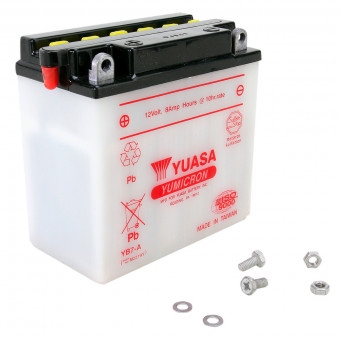 Batterie Moto Yuasa Yuasa YB7A Batterie Moto Yuasa Yuasa YB7A