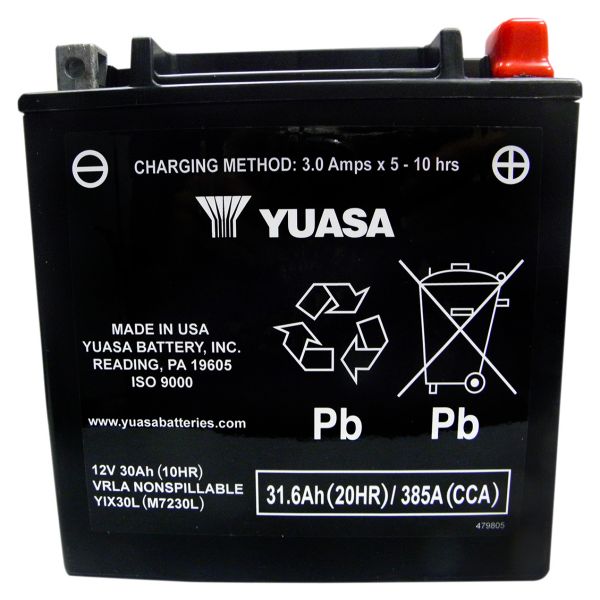 Batterie Moto Yuasa Yuasa YIX30L-BS (1.4 L)