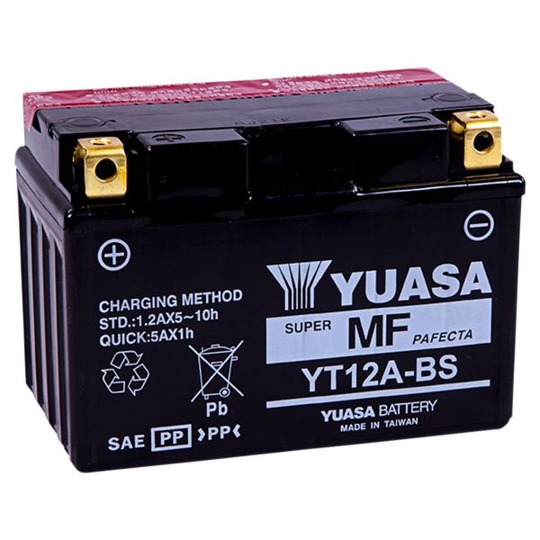 Batterie Moto Yuasa Yuasa YT12ABS (0.49 L) Sans Entretien