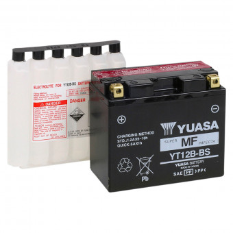 Batterie Moto Yuasa Yuasa YT12BBS (0.52 L)