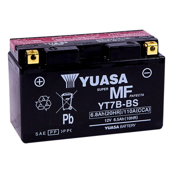 Batterie Moto Yuasa Yuasa YT7BBS (0.30 L)
