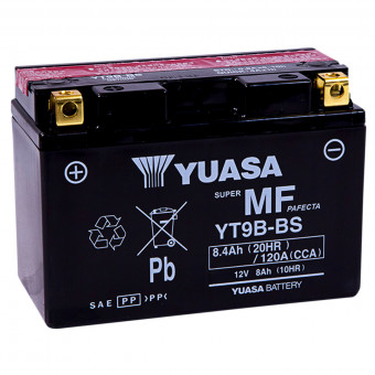 Batterie Moto Yuasa Yuasa YT9B-BS (0.40 L)