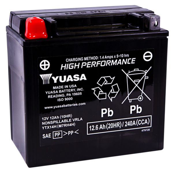 Batterie Moto Yuasa Yuasa YTX14H