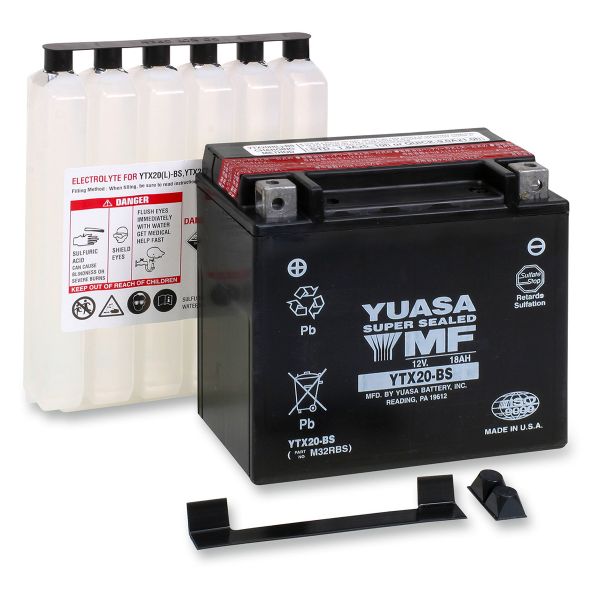 Batterie Moto Yuasa Yuasa YTX20BS (0.93 L) Sans Entretien