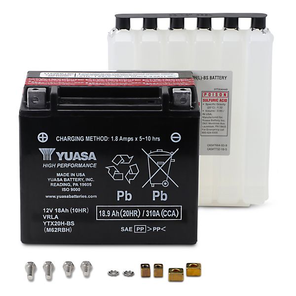 Batterie Moto Yuasa Yuasa YTX20HBS (0.93 L) Sans Entretien