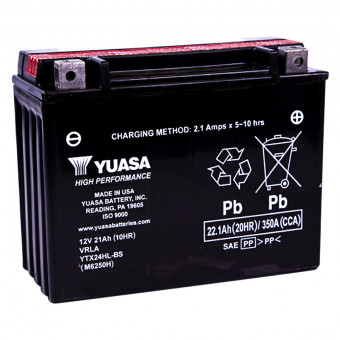 Batterie Moto Yuasa Yuasa YTX24HLBS (1.08 L) Sans Entretien