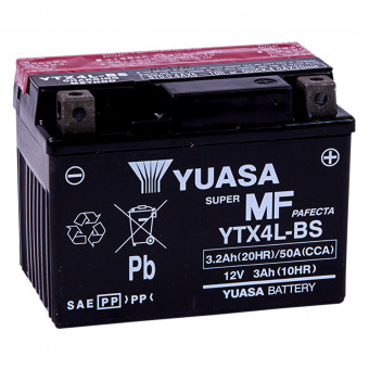 Batterie Moto Yuasa Yuasa YTX4LBS (0.174 L) Sans Entretien