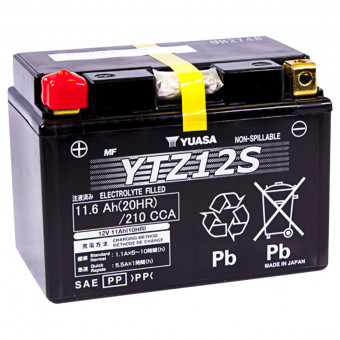 Batterie Moto Yuasa Yuasa YTZ12S Sans Entretien Batterie Moto Yuasa Yuasa YTZ12S Sans Entretien