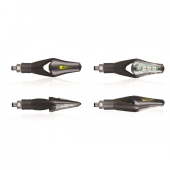Clignotants moto & scooter Chaft Hecker Led Carbon Clignotants moto & scooter Chaft Hecker Led Carbon