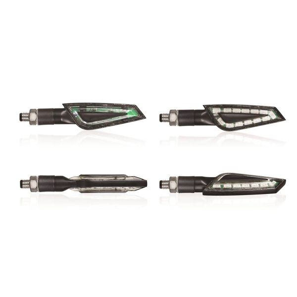 Clignotants moto & scooter Chaft Shelter Led Carbon