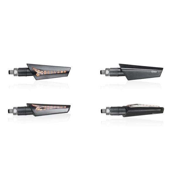 Clignotants moto & scooter Chaft Harper Black CE