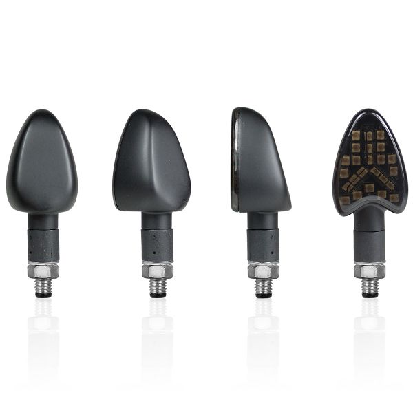 Clignotants moto & scooter Chaft Linger Black Fume