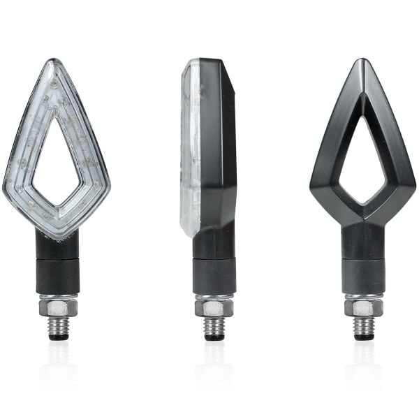 Clignotants moto & scooter Chaft Pitch Black Clignotants moto & scooter Chaft Pitch Black