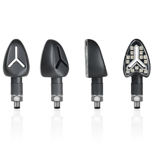 Clignotants moto & scooter Chaft Sniper Black