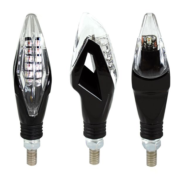 Clignotants moto & scooter Chaft Dragon Noir