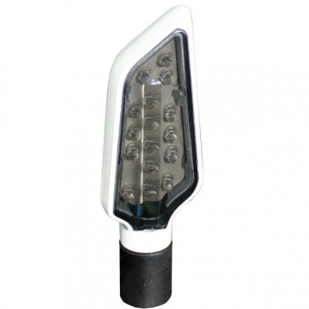 Clignotants moto & scooter Chaft Bower Blanc