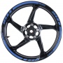 Stickers Chaft Filets de Jante Deluxe Bleu