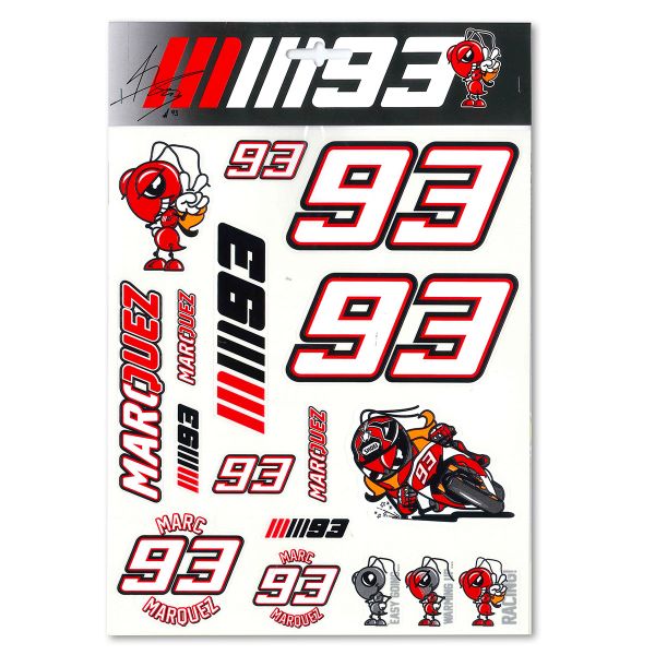 93 Sticker Stickers Marquez 93 Marquez 93 Stickers Big cherche Propriétaire ...