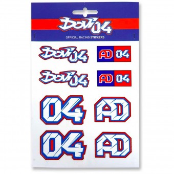 Kit Autocollants Moto Andrea Dovizioso Stickers Multicolor Dovizioso 04 Kit Autocollants Moto Andrea Dovizioso Stickers Multicolor Dovizioso 04