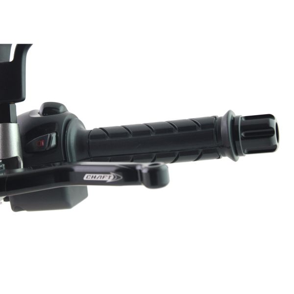 Poignees moto & scooter Chaft Super Grip Noir 125mm