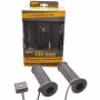 Poignees moto & scooter Tecnoglobe TG Poignees Chauffantes Luxe Universelles 130mm - 22mm
