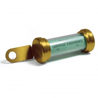 Porte Assurance Chaft Porte Vignette Tube Gold Porte Assurance Chaft Porte Vignette Tube Gold