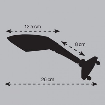 Chaft Extrem Fairing Noir Carenage