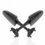 Retroviseurs moto & scooter Chaft Sport Serie Noir Carenage