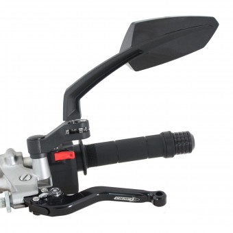 Retroviseurs moto & scooter Chaft Twin Noir Mat (la paire)