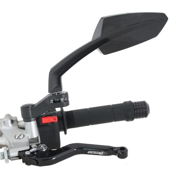 Retroviseurs moto & scooter Chaft Twin Noir Mat (la paire)