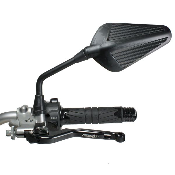 Retroviseurs moto & scooter Chaft Blondy Black Carbon