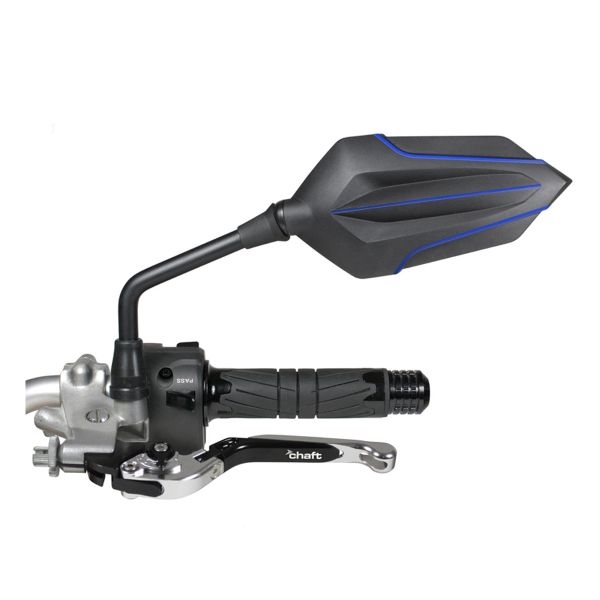 Retroviseurs moto & scooter Chaft Chucky Black Blue CE Retroviseurs moto & scooter Chaft Chucky Black Blue CE