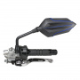 Retroviseurs moto & scooter Chaft Chucky Black Blue CE