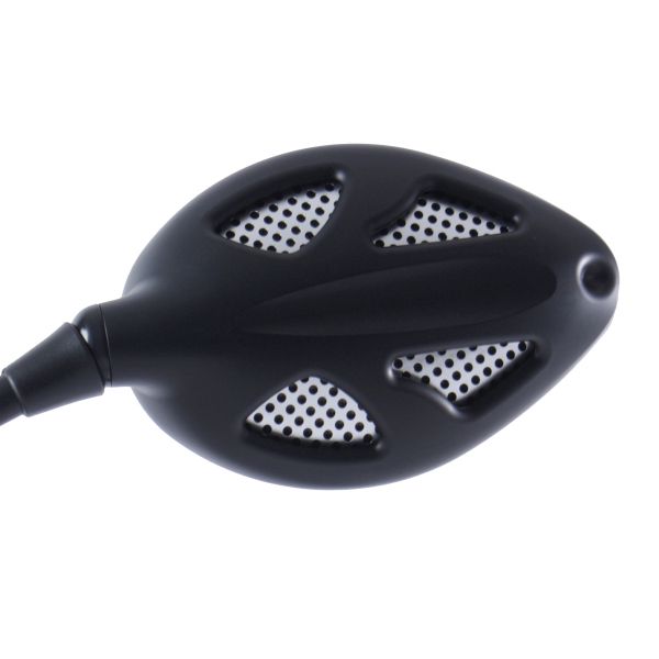 Retroviseurs moto & scooter Chaft Early Noir Mat Alu CE