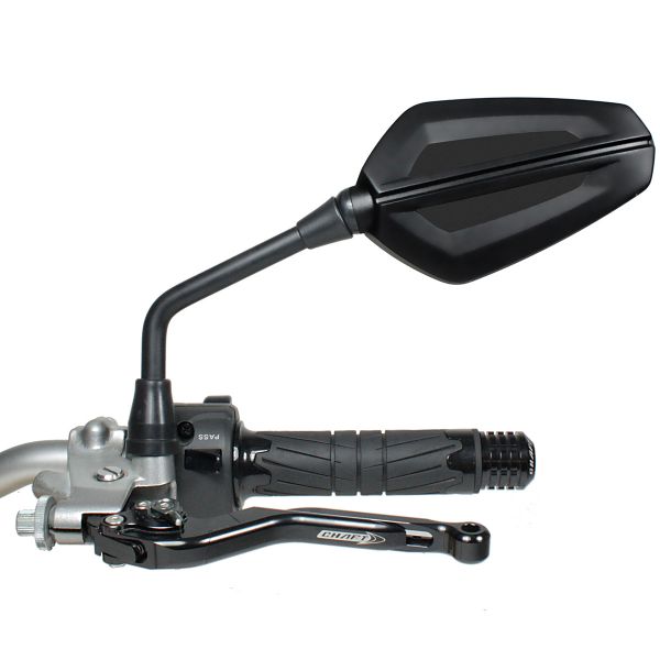 Retroviseurs moto & scooter Chaft Eighty Matt Black