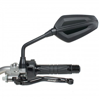 Retroviseurs moto & scooter Chaft Eighty Black Retroviseurs moto & scooter Chaft Eighty Black