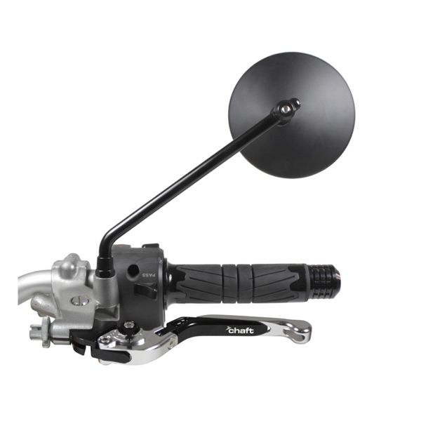 Retroviseurs moto & scooter Chaft Iron Black CE