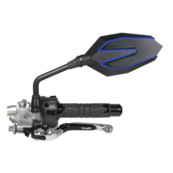 Retroviseurs moto & scooter Chaft Peaky Black Blue CE Retroviseurs moto & scooter Chaft Peaky Black Blue CE