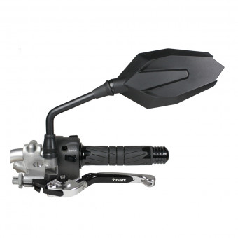 Retroviseurs moto & scooter Chaft Peaky Black CE