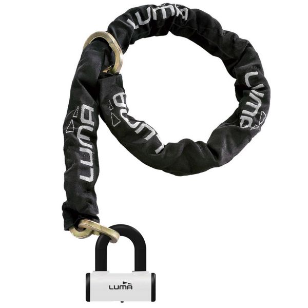 Antivols-Combo LUMA Chaine Combo Procombi Blanc 115 cm