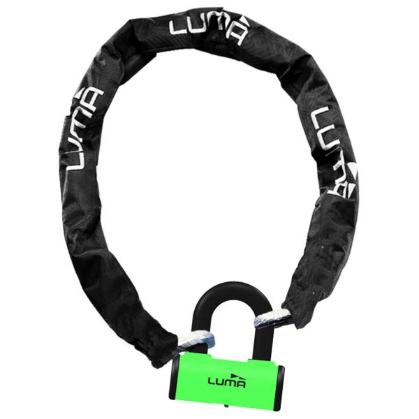 Antivols-Combo LUMA Chaine Combo Procombi Vert 10 mm