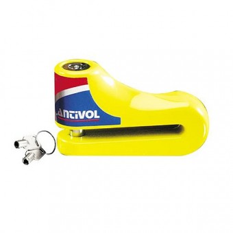 Bloc-disques France Antivol Bloque Disque Zamac Jaune - Pin de 10 mm Bloc-disques France Antivol Bloque Disque Zamac Jaune - Pin de 10 mm