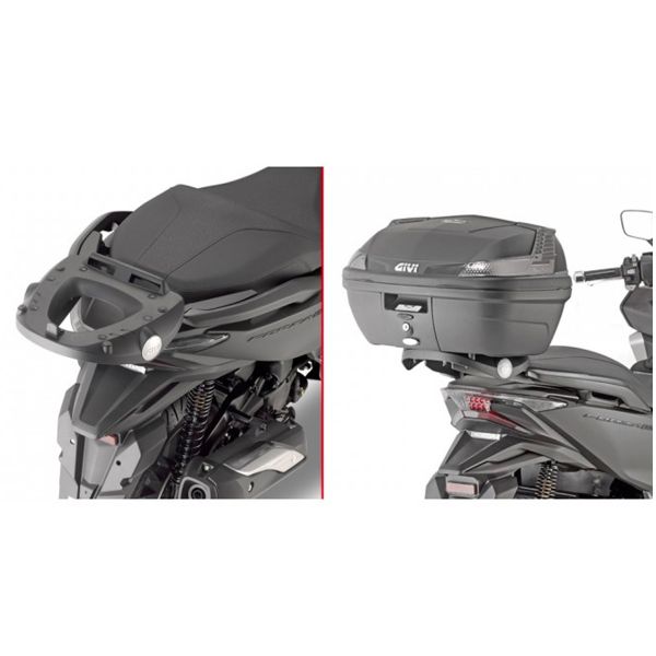 Kit de fixation Top Case Givi Support Monolock - Monokey SR1166 Honda Forza 125/300/ADV350 (15-22)