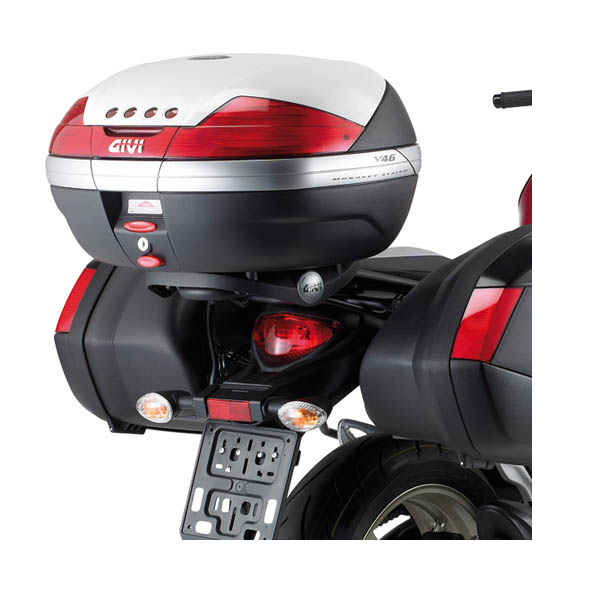 Kit de fixation Top Case Givi Support + platine Monolock SR121M Suzuki Gladius 650 (09-15)